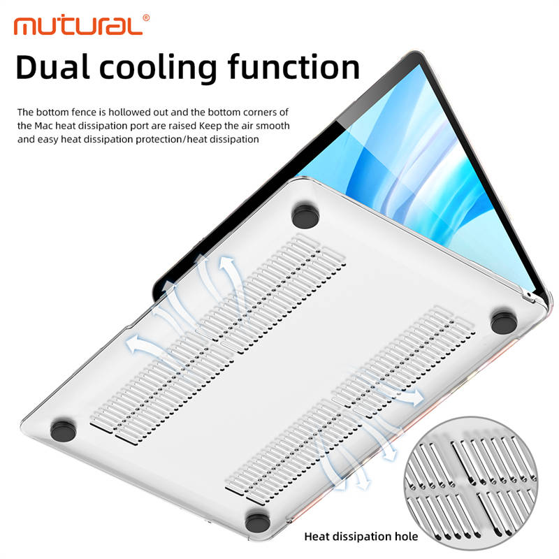 Ice Crystal Macbook IML protective case
